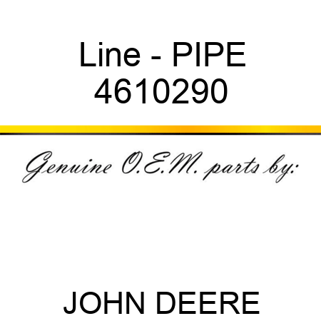 Line - PIPE 4610290