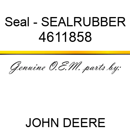 Seal - SEALRUBBER 4611858