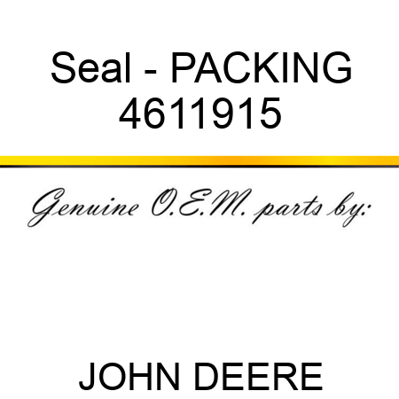 Seal - PACKING 4611915