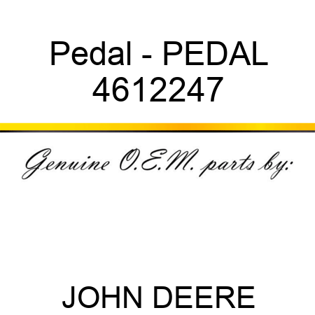 Pedal - PEDAL 4612247