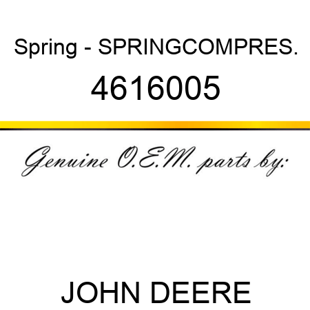 Spring - SPRINGCOMPRES. 4616005
