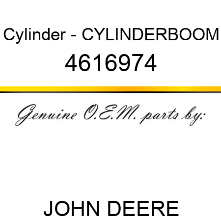 Cylinder - CYLINDER,BOOM 4616974