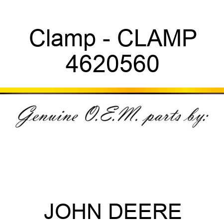 Clamp - CLAMP 4620560