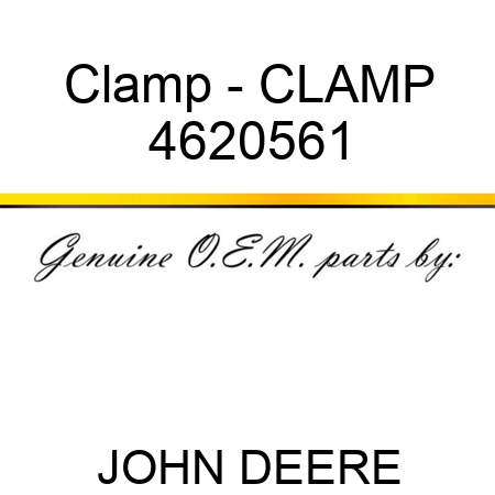 Clamp - CLAMP 4620561