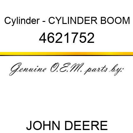 Cylinder - CYLINDER BOOM 4621752