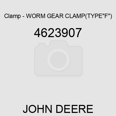 Clamp - WORM GEAR CLAMP(TYPE