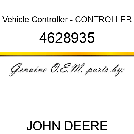 Vehicle Controller - CONTROLLER 4628935
