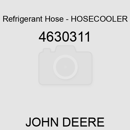 Refrigerant Hose - HOSECOOLER 4630311