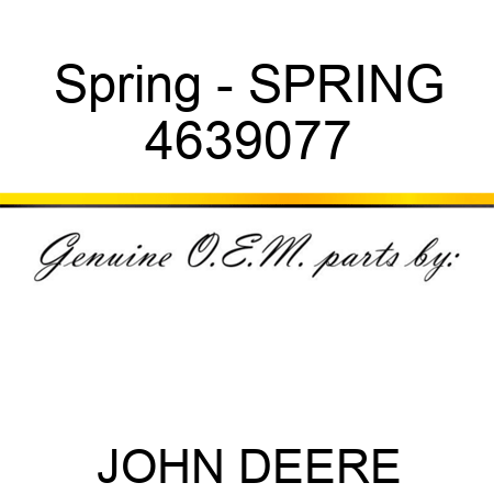 Spring - SPRING 4639077