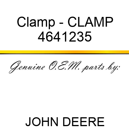 Clamp - CLAMP 4641235