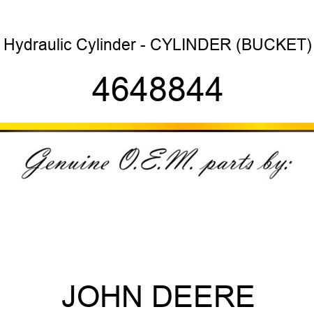 Hydraulic Cylinder - CYLINDER (BUCKET) 4648844