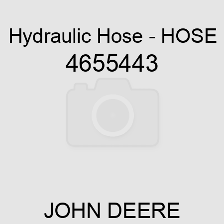 Hydraulic Hose - HOSE 4655443