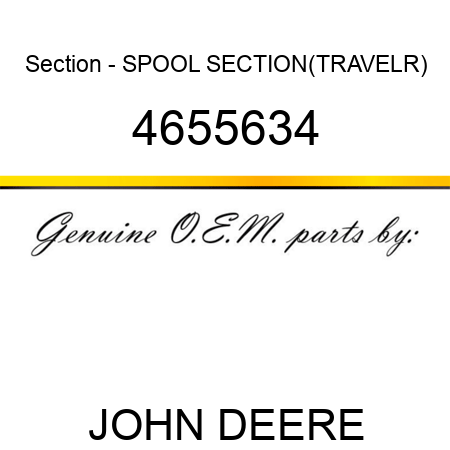Section - SPOOL SECTION(TRAVELR) 4655634