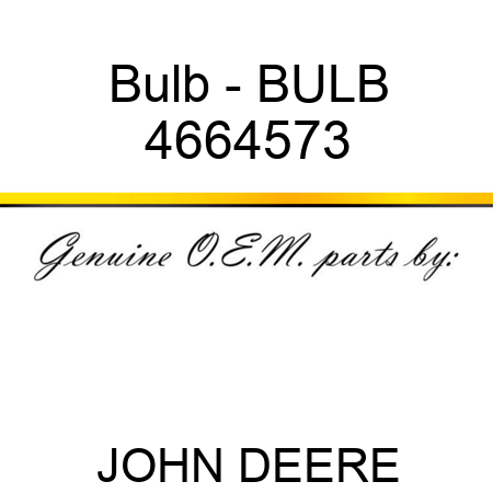 Bulb - BULB 4664573