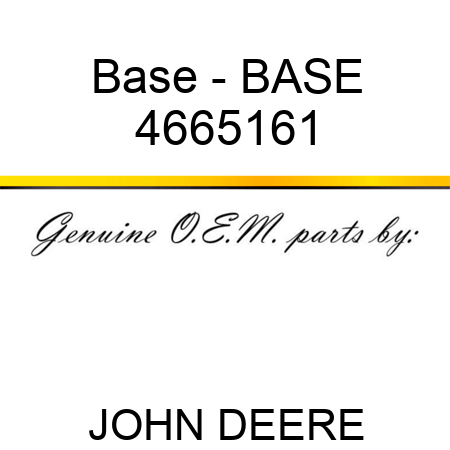 Base - BASE 4665161