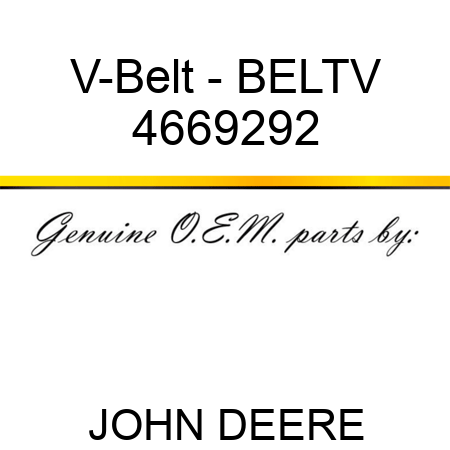 V-Belt - BELTV 4669292