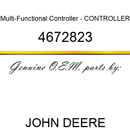 Multi-Functional Controller - CONTROLLER 4672823