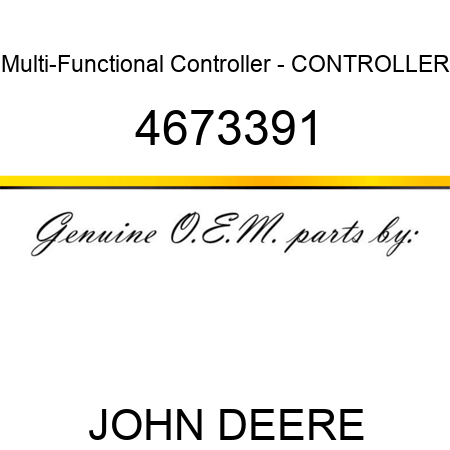 Multi-Functional Controller - CONTROLLER 4673391