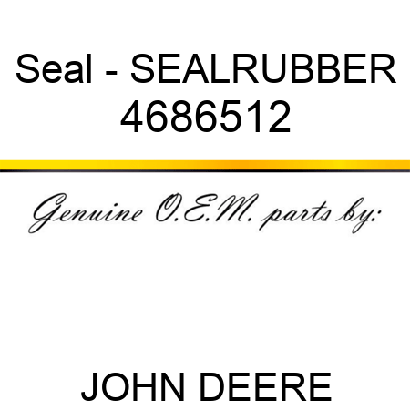 Seal - SEALRUBBER 4686512