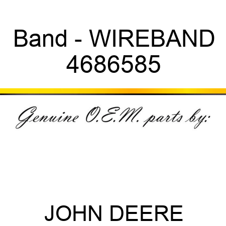 Band - WIREBAND 4686585
