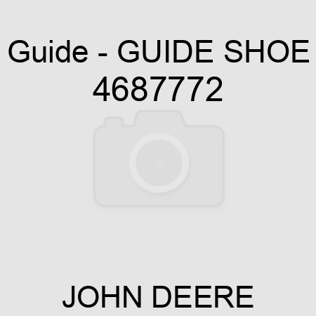 Guide - GUIDE, SHOE 4687772