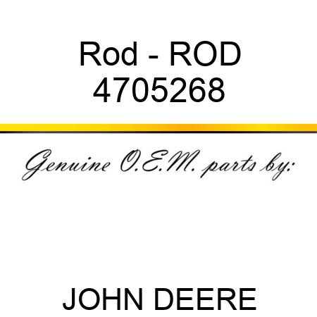 Rod - ROD 4705268