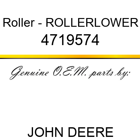 Roller - ROLLERLOWER 4719574