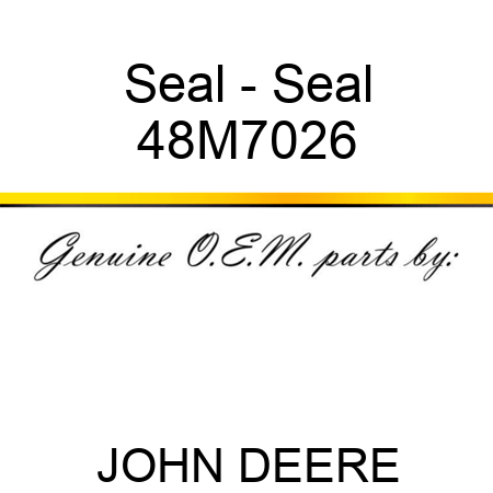 Seal - Seal 48M7026