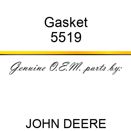 Gasket 5519