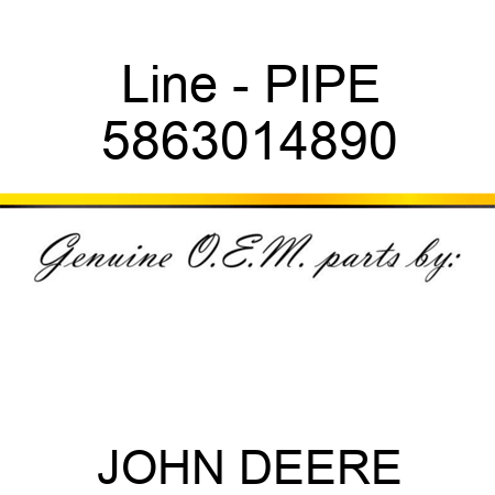 Line - PIPE 5863014890