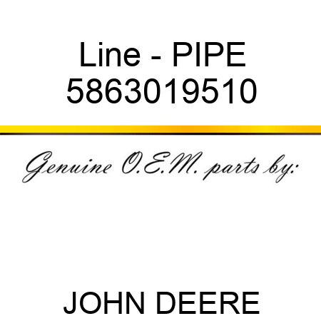 Line - PIPE 5863019510