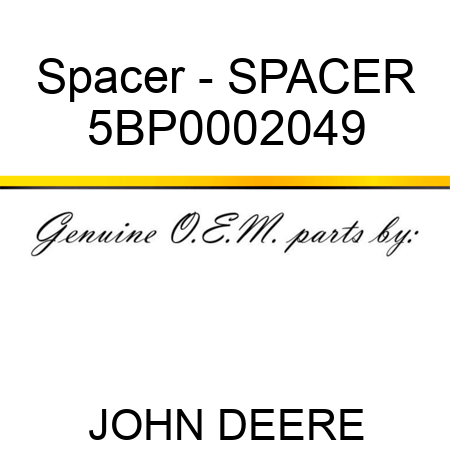 Spacer - SPACER 5BP0002049