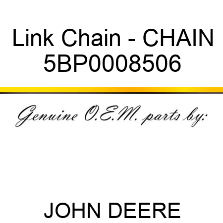 Link Chain - CHAIN 5BP0008506