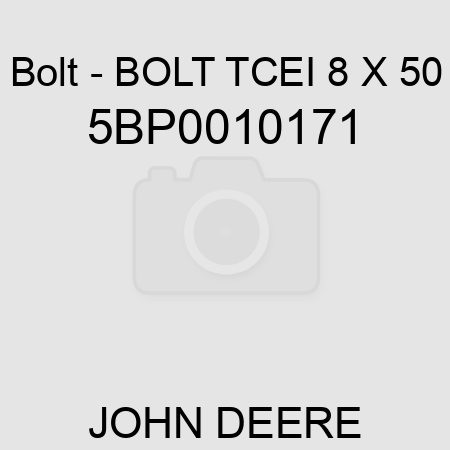 Bolt - BOLT TCEI 8 X 50 5BP0010171