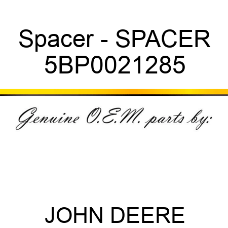 Spacer - SPACER 5BP0021285