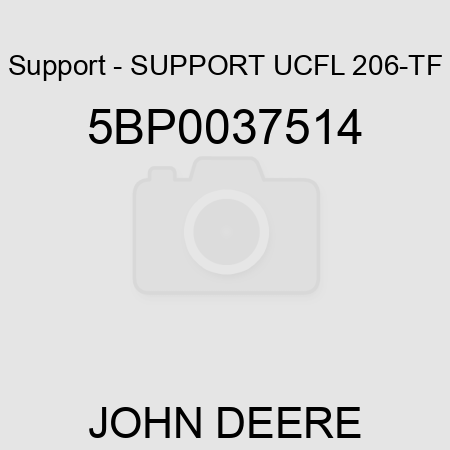 Support - SUPPORT UCFL 206-TF 5BP0037514