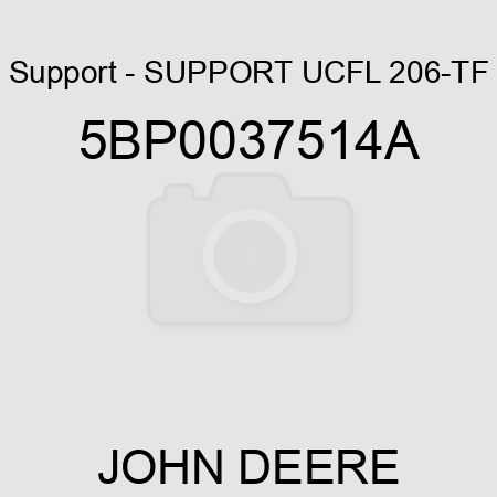 Support - SUPPORT UCFL 206-TF 5BP0037514A