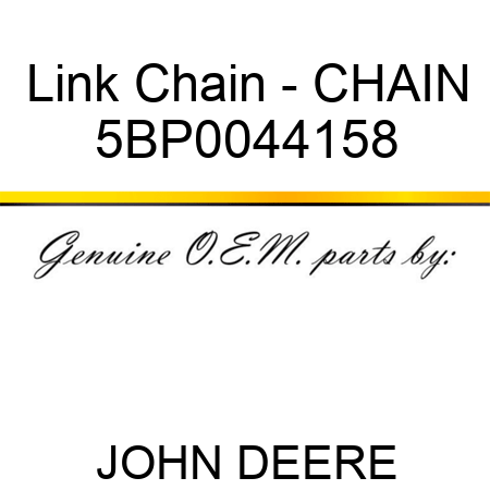 Link Chain - CHAIN 5BP0044158
