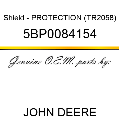 Shield - PROTECTION (TR2058) 5BP0084154