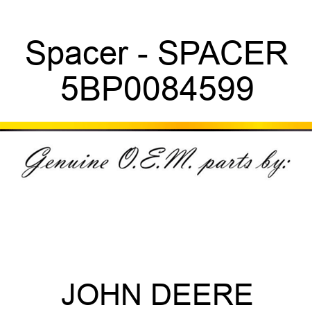 Spacer - SPACER 5BP0084599