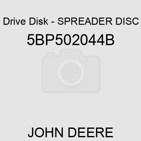 Drive Disk - SPREADER DISC 5BP502044B