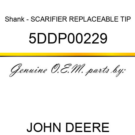 Shank - SCARIFIER REPLACEABLE TIP 5DDP00229