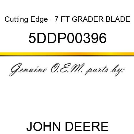 Cutting Edge - 7 FT GRADER BLADE 5DDP00396