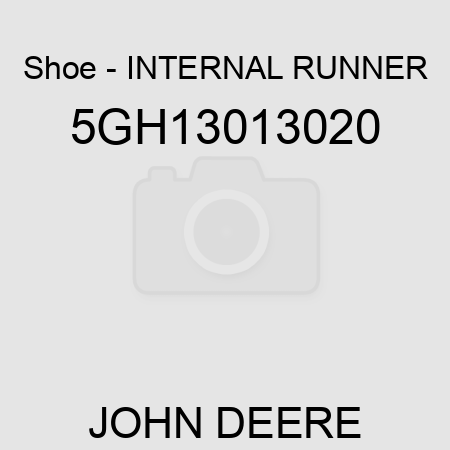 Shoe - INTERNAL RUNNER 5GH13013020