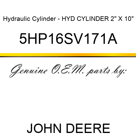 Hydraulic Cylinder - HYD CYLINDER 2