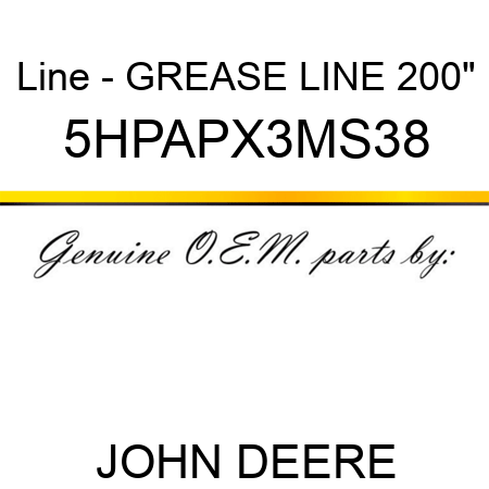 Line - GREASE LINE 200