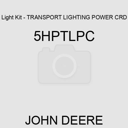 Light Kit - TRANSPORT LIGHTING POWER CRD 5HPTLPC