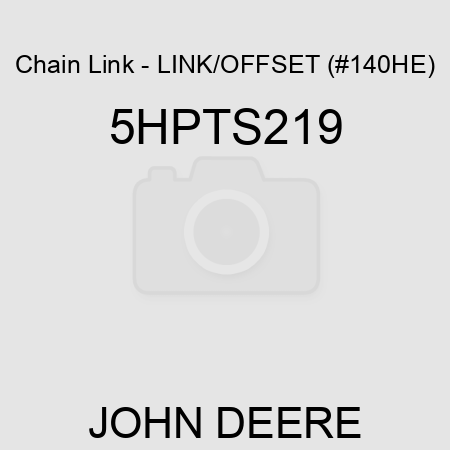 Chain Link - LINK/OFFSET (#140HE) 5HPTS219