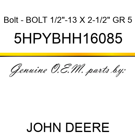 Bolt - BOLT, 1/2