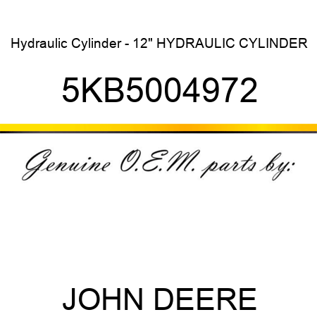 Hydraulic Cylinder - 12
